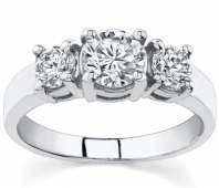 Three Stone Engagement Rings